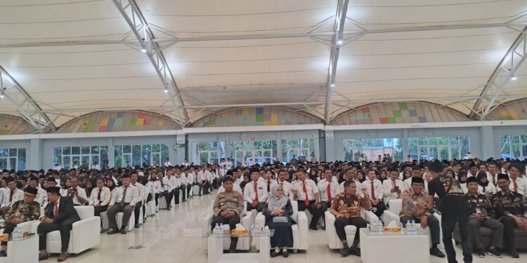 Wakapolres Banyuasin Andriansyah Hadiri Pelantikan PPS Se- Kabupaten Banyuasin