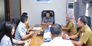 Pj Sekda Kampar Audiensi Bersama Jasa Raharja Dan Tim Pembina Samsat Bangkinang