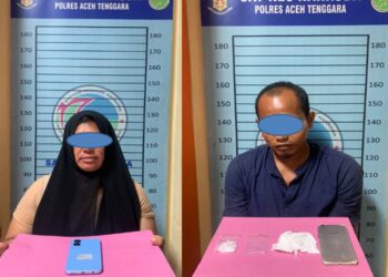Penyalahgunaan Sabu, 2 Tersangka Diamankan Satnarkoba Polres Aceh Tenggara