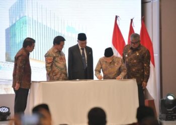 Pj Bupati Aceh Besar Hadiri Peresmian Gedung Landmark BSI Aceh