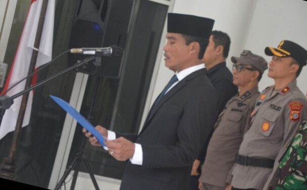 Pemko Langsa Menggelar Upacara Peringati Hari Pendidikan Nasional Yang Dipimpin Oleh Pj. Walikota Syaridin