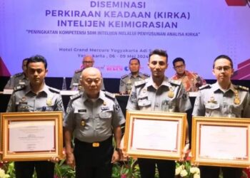 Kantor Imigrasi Takengon Menerima Piagam Penghargaan Pengelolaan LHI Tahun 2023