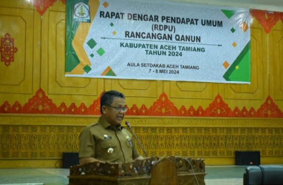 PEMKAB ACEH TAMIANG GELAR RDPU RAQAN TAHUN 2024