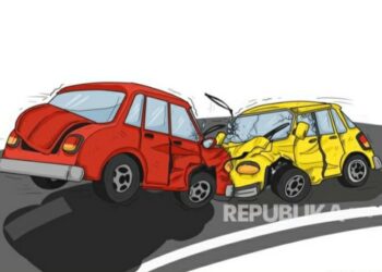 Tiga Mobil Kecelakaan Beruntun Di Langsa, 1 Balita Meninggal