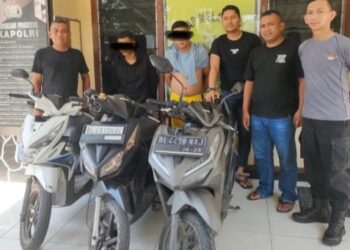 Polsek Dewantara Berhasil Menangkap 2 Orang Pencuri Sepeda Motor