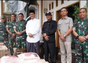 Waled Lapang Menerima Kunjungan Silaturahmi Danrem Lilawangsa