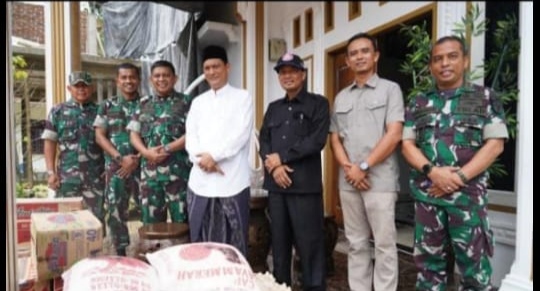 Waled Lapang Menerima Kunjungan Silaturahmi Danrem Lilawangsa