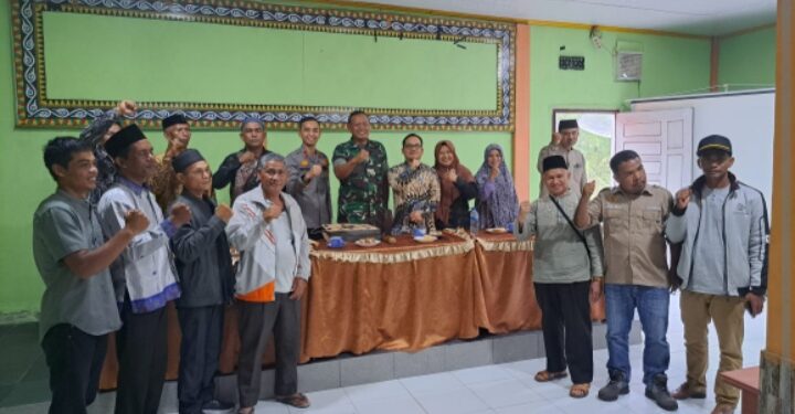 Lepas,perpisahan Danramil 05/Isaq Linge, Muspika Ucapkan Terima Kasih