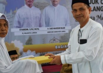 Peusijuk Jamaah Calon Haji Kota Langsa Tahun 2024