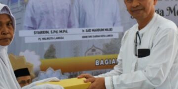 Peusijuk Jamaah Calon Haji Kota Langsa Tahun 2024