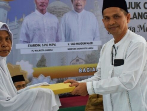 Peusijuk Jamaah Calon Haji Kota Langsa Tahun 2024