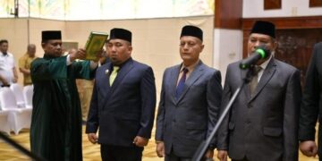 Mutasi Jabatan, Pj Bupati Aceh Besar Dilantik sebagai Kepala DPMPTSP