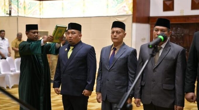 Mutasi Jabatan, Pj Bupati Aceh Besar Dilantik sebagai Kepala DPMPTSP