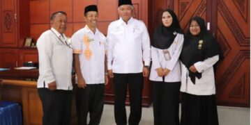 Terima Audiensi SMKN 1 Terkait Sampah Danau Lut Tawar, Ini Harapan Sekda Subhandhy