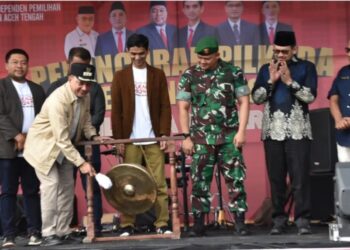 Peluncuran Pilkada Aceh Tengah 2024, Pj. Bupati : Peran Masyarakat Mengawasi Dan Menjaga Kondusifitas