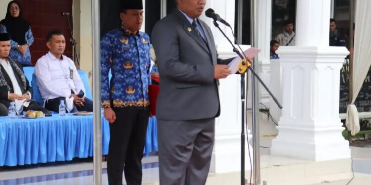 Pimpin Upacara Harkitnas Ke-116, Sekda Subhandhy : Bangkit Untuk Indonesia Emas