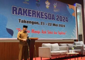 Rakerkesda Aceh Tahun 2024, Asisten I Harap Hasilkan Program Strategis Yang Aplikatif Dan Inovatif