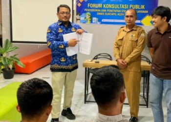 Semakin Mudahkan Warga, Dinas Dukcapil Aceh Tengah Tetapkan Standar Pelayanan