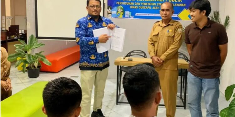 Semakin Mudahkan Warga, Dinas Dukcapil Aceh Tengah Tetapkan Standar Pelayanan