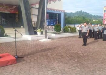 Kepala Imigrasi Takengon Hamdani Pimpin Apel Pagi