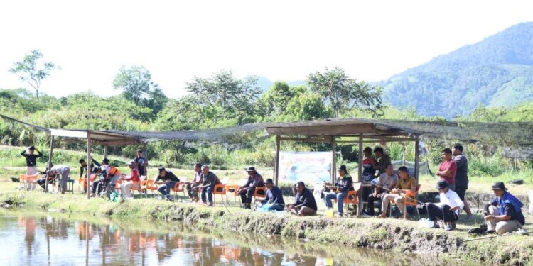Semarak Hari Bhayangkara ke-78, Polres Bener Meriah Gelar Lomba Mancing
