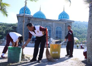 Polres Bener Meriah Gelar Bakti Sosial Sambut Hari Bhayangkara ke-78