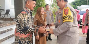 Kapolda Aceh, Wakapolda Aceh Beserta PJU Anjangsana Ke Sejumlah Purnawirawan Polri