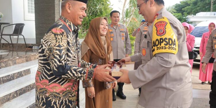 Kapolda Aceh, Wakapolda Aceh Beserta PJU Anjangsana Ke Sejumlah Purnawirawan Polri