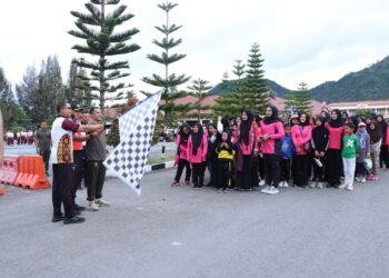 Menyambut HUT Bhayangkara ke- 78, Polres Bener Meriah Bersama TNI Melaksanakan Kegiatan Gerak Jalan Santai