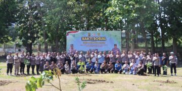 Baksos Hari Bhayangkara Ke 78, Polda Aceh Tanam Seribu Pohon Dan Bagikan Bibit Jagung