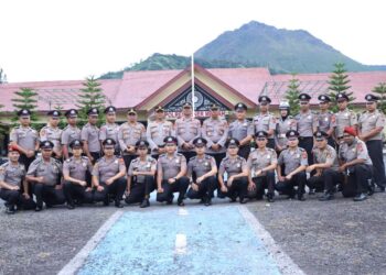 Upacara Korp Raport, 25 Personel Bintara Polres Bener Meriah Naik Pangkat