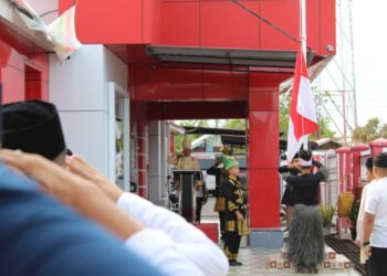 Peringati Hari Lahir Pancasila, Rutan Sigli Gelar Upacara Bendera
