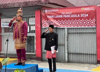 Rutan Kelas IIB Takengon Melaksanakan Upacara Hari Lahir Pancasila