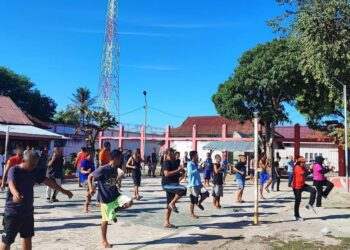 Jaga Imunitas Tubuh, Rutan Sigli Gelar Senam Sehat Rutin Untuk Warga Binaan