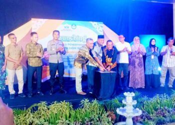 Posisi 6 Indonesia, Pj Bupati Aulia Sofyan Launching PPDB Online Disdikbud Bireuen 