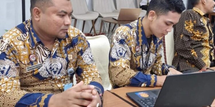 Rutan Takengon Mengikuti Asistensi Perbaikan Data Dukung RKT RB General Triwulan II Tahun 2024