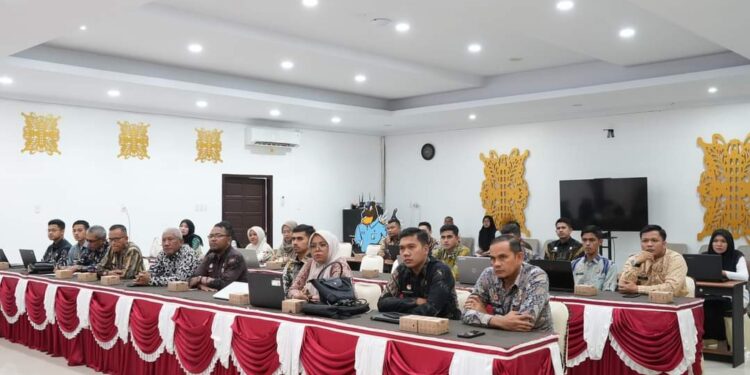 Bersama Wujudkan RKT RB 100%, Rutan Sigli Ikuti Asistensi Pemenuhan Daduk oleh Kanwil Kemenkumham Aceh