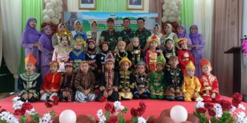 Pagelaran Seni Pelepasan Murid TK Kartika Cabang XIV-21 Koordinator Kodim 0119/BM