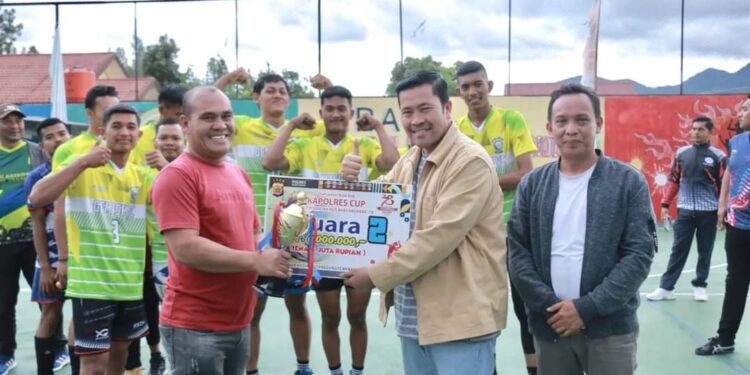 Final Kapolres Cup, Pj. Bupati Haili Yoga Apresiasi Kapolres Bener Meriah Nanang Indra Bakti
