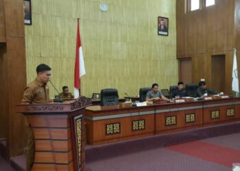 Pj.Sekda Bener Meriah Khairmansyah Sampaikan Laporan Pertanggungjawaban APBK Tahun 2023