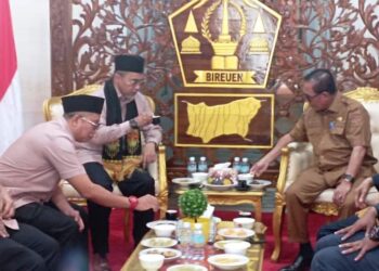 Pj Bupati Bireuen Menerima Kunker Ketua Hakim Syarie Negeri Sembilan Malaysia