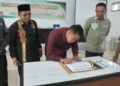 Dinkes Bener Meriah Tandatangani Pakta Pencanangan Pembangunan Zona Integritas