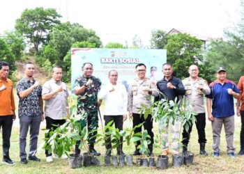 Peringati Hari Bhayangkara ke-78, Pj Bupati Aceh Timur Hadiri Kegiatan Bakti Sosial