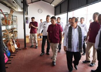 Ini Yang Dilakukan Delegasi Kemenkumham Aceh Saat Lakukan Visitasi Ke Banten