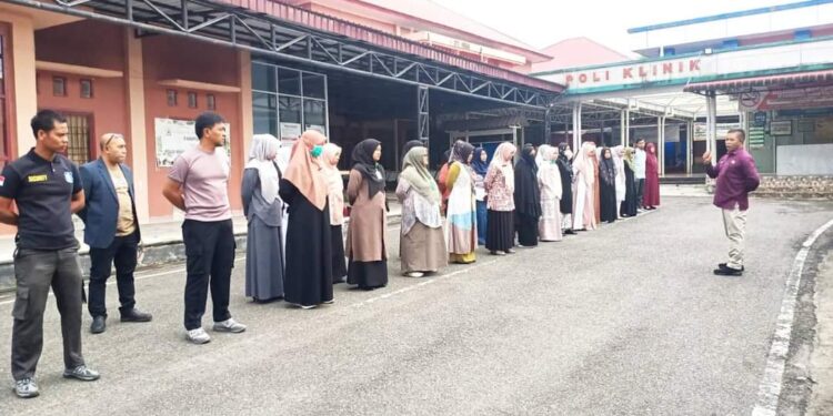 Asisten Administrasi Umum Setdakab Bener Meriah Sidak RSUD Muyang Kute