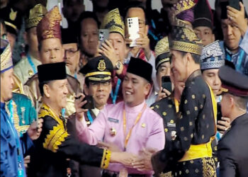 Pj Bupati Kampar Ikuti Upacara Hari Lahir Pancasila 2024 Di Dumai, Presiden RI Jokowi Jadi Inspektur Upacara