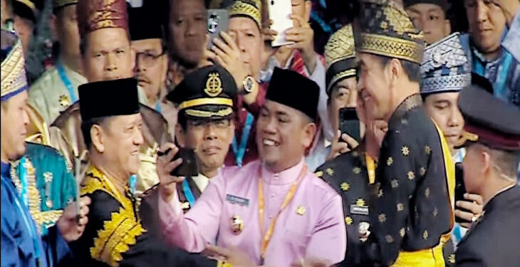 Pj Bupati Kampar Ikuti Upacara Hari Lahir Pancasila 2024 Di Dumai, Presiden RI Jokowi Jadi Inspektur Upacara