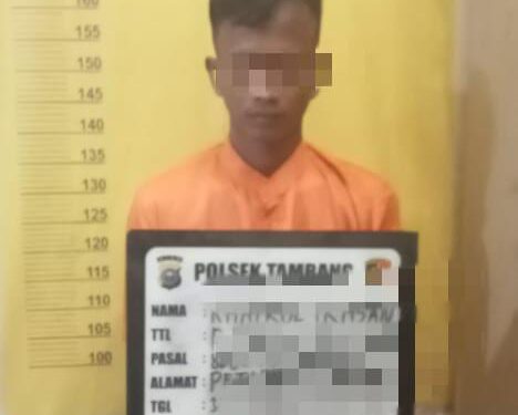 Cabuli Anak Dibawa Umur, Pelaku IH Diringkus Polsek Tambang