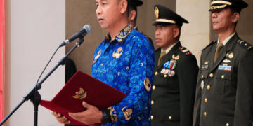 Memperingati Hari Lahir Pancasila, Pj Sekda Kampar: Pancasila Jiwa Pemersatu Bangsa Menuju Indonesia Emas 2024