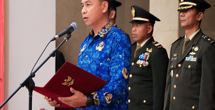 Memperingati Hari Lahir Pancasila, Pj Sekda Kampar: Pancasila Jiwa Pemersatu Bangsa Menuju Indonesia Emas 2024